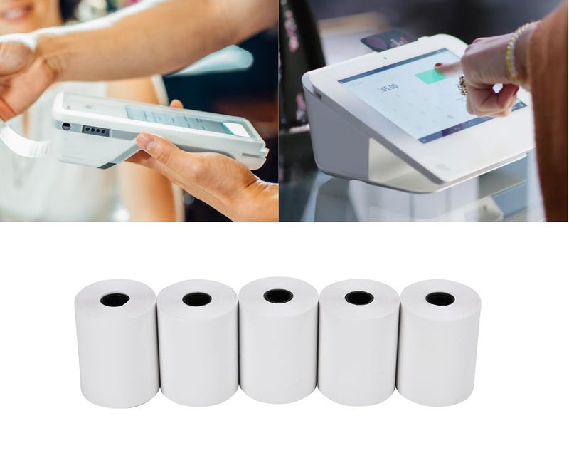 Solar-Power 2 1/4 Thermal Paper 50 Rolls for Credit Card Machine POS Register Receipt Paper Roll (2 1/4 inchx 85 feet) - Image 4